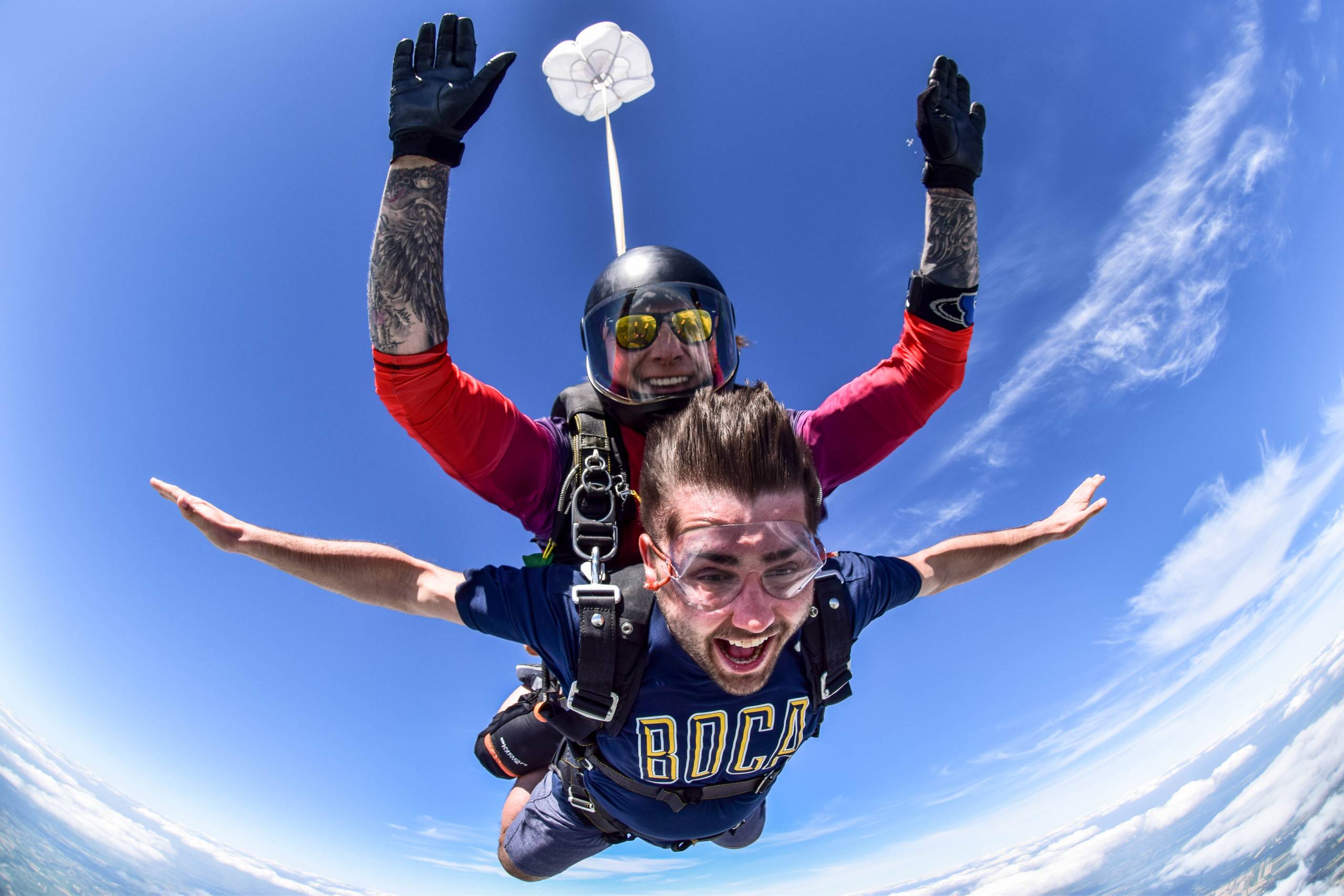 Skok w tandemie Poznań (Kobylnica) - skok z instruktorem - obrazek 2