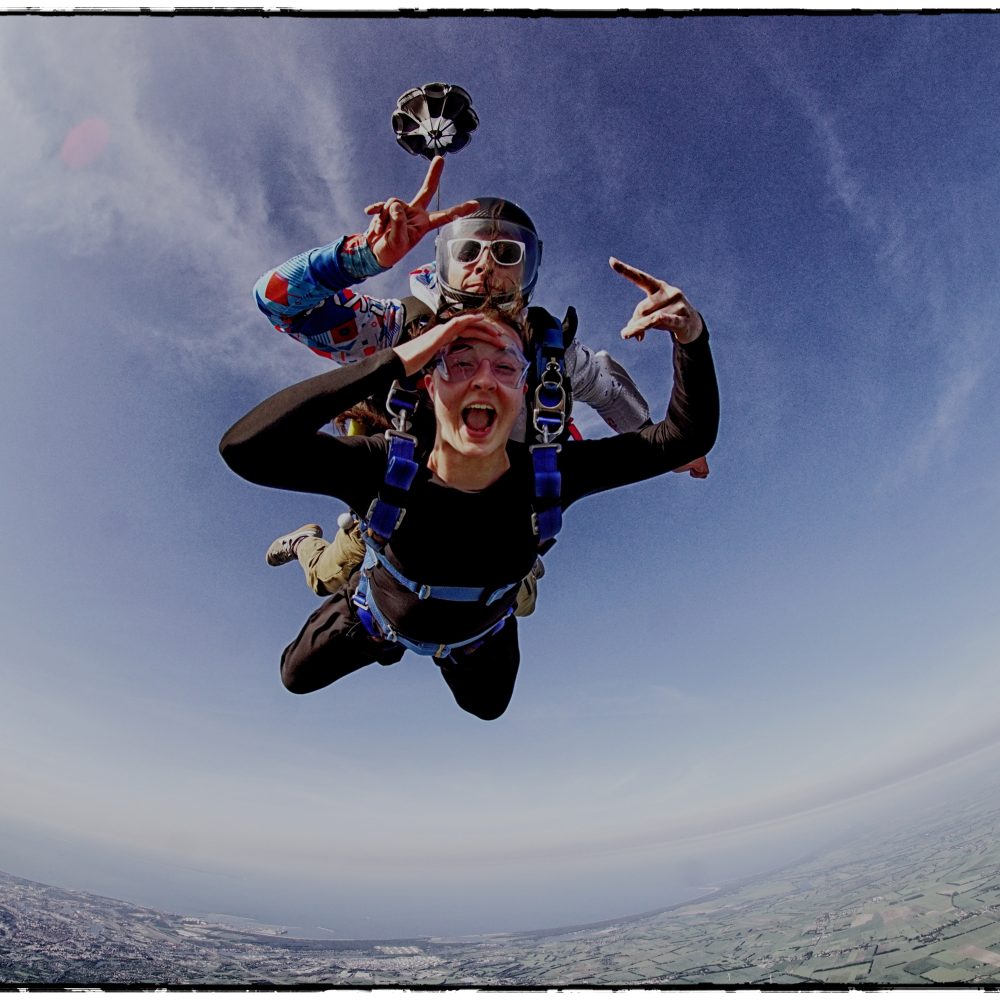 Skok spadochronowy w tandemie w Gdańsku