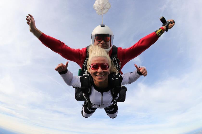 Skok z spadochronem - gdzie można skakać