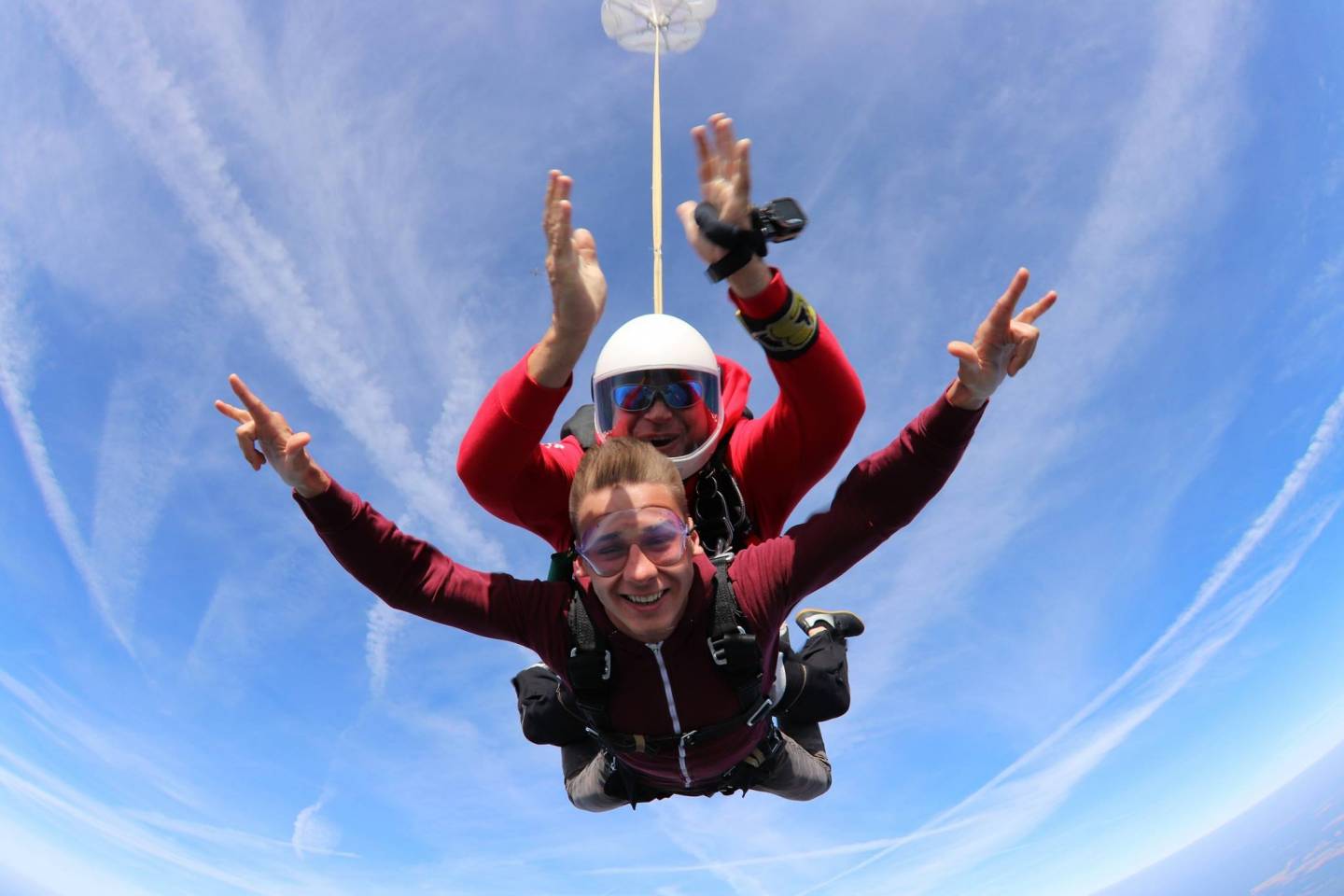 Pierwszy skok z spadochronem