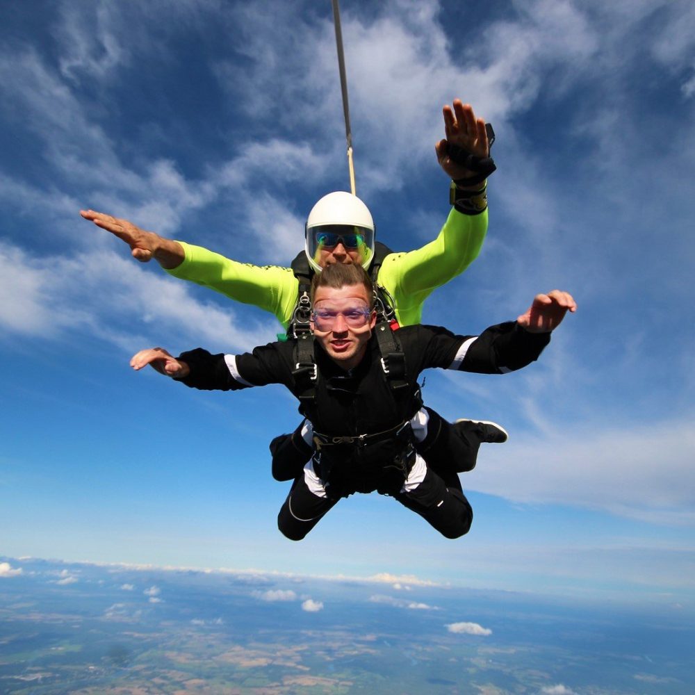 Skok w tandemie Łososina