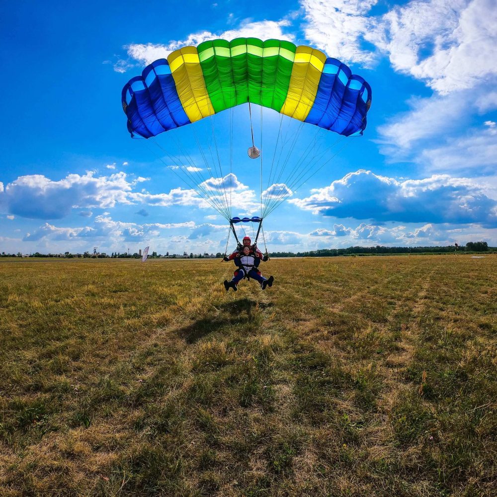 Skoki spadochronowe w tandemie Lubin