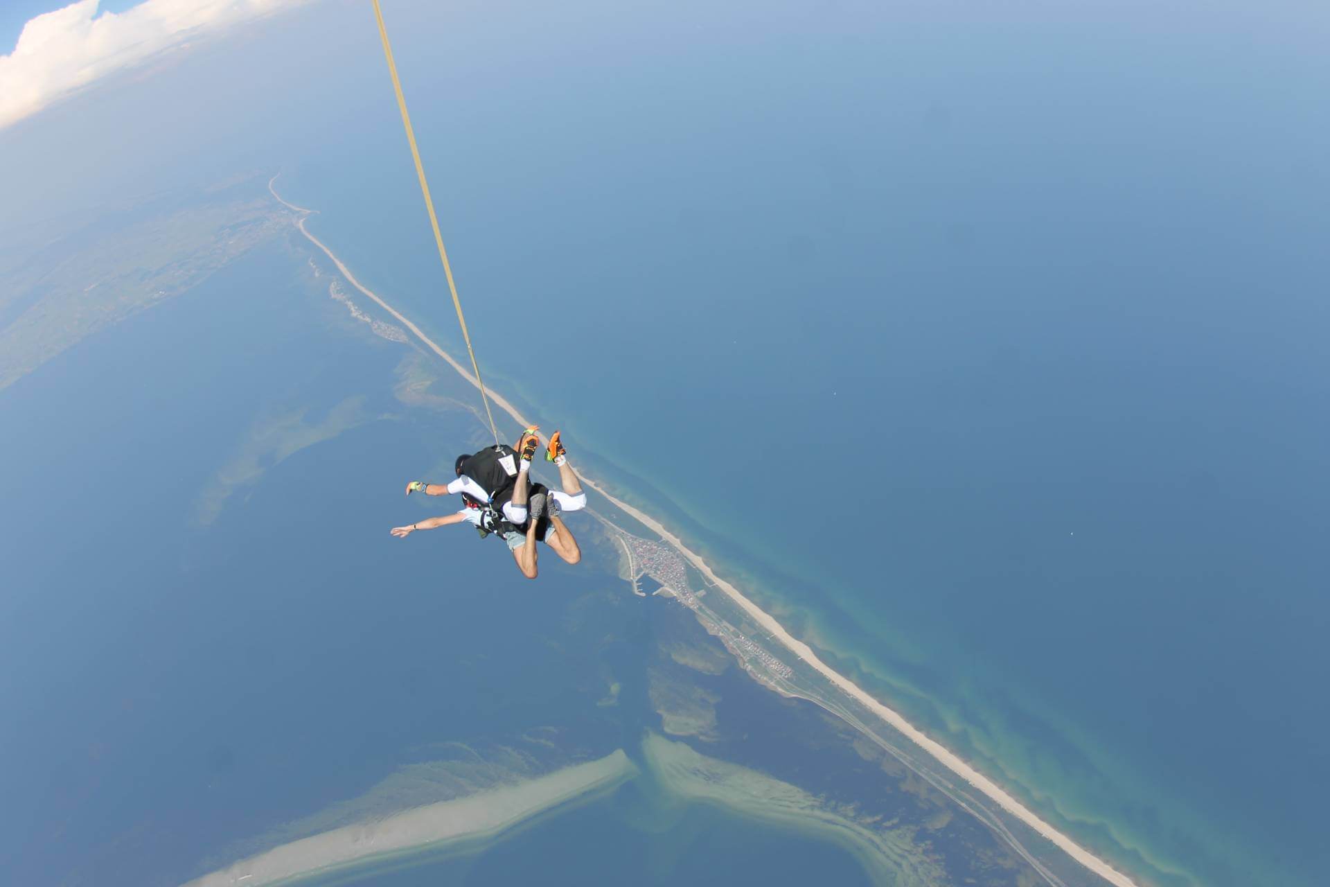 Skok w tandemie Jastarnia / Hel 