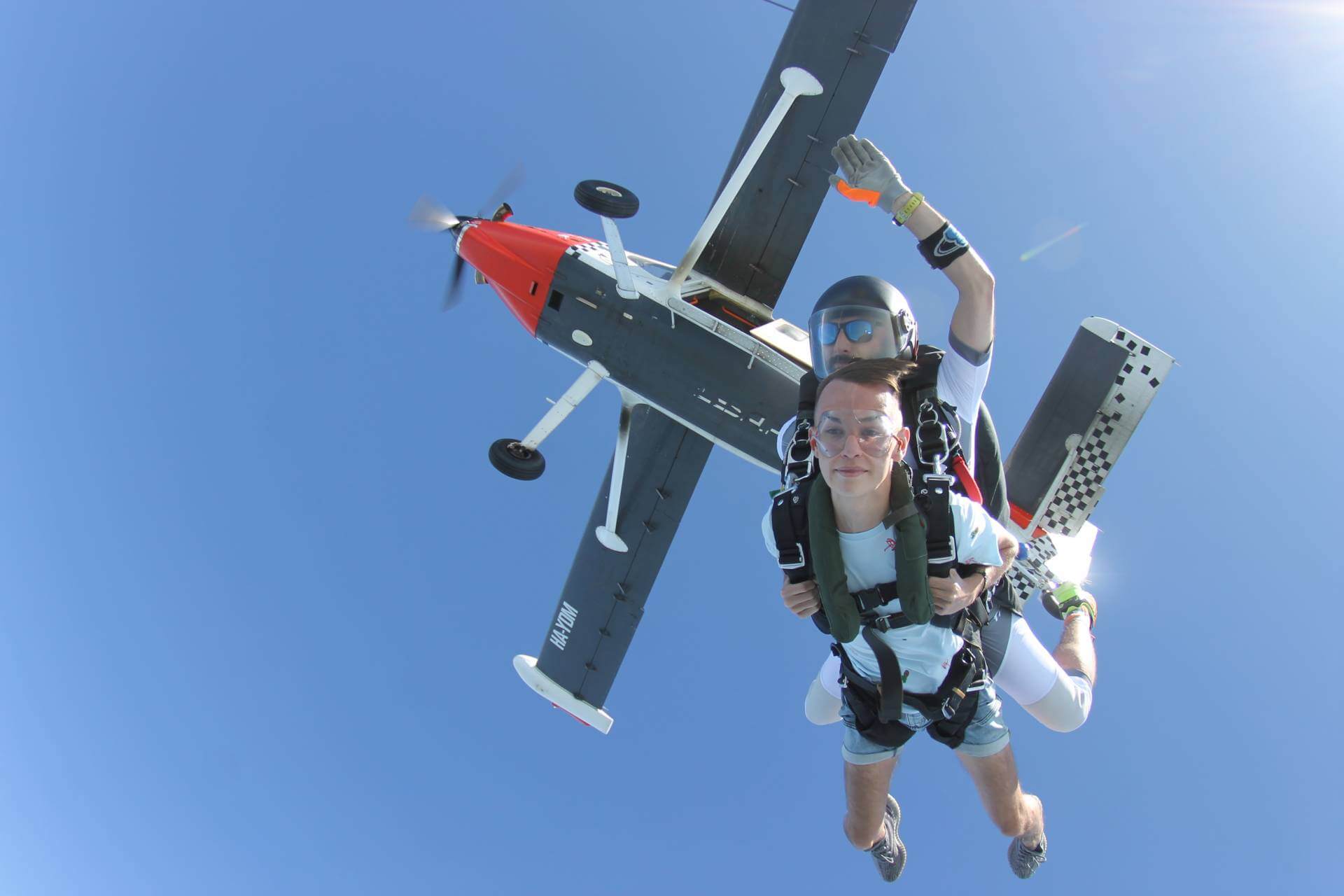 Skok w tandemie Jastarnia / Hel 