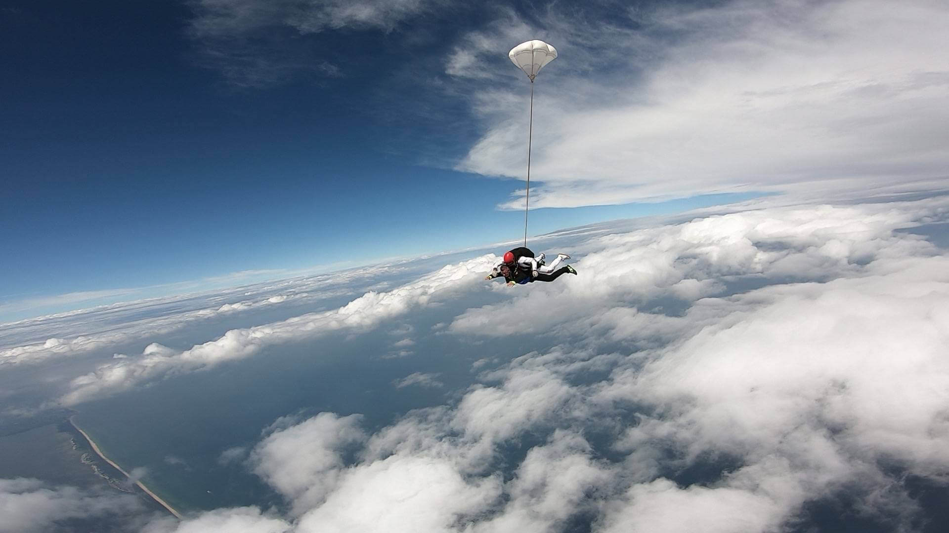 Skok w tandemie Jastarnia / Hel 